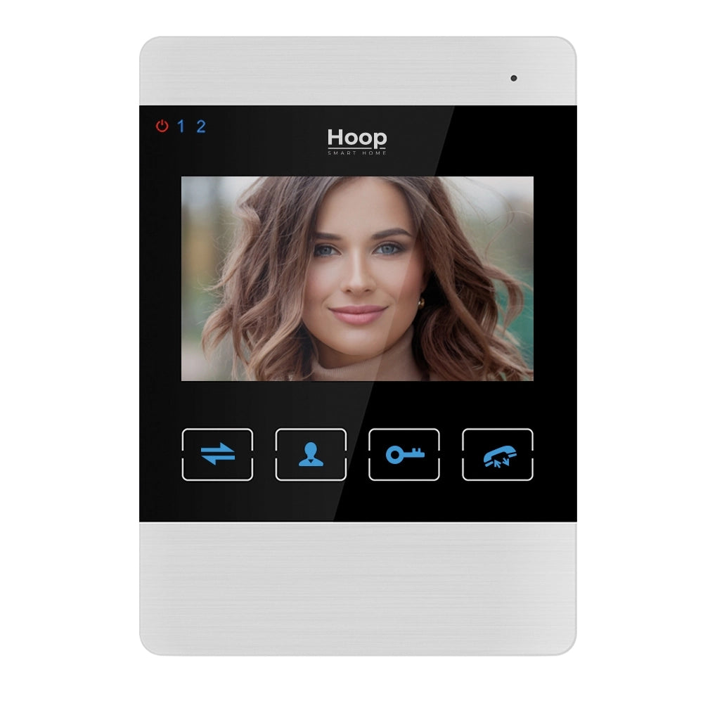 DPLUS MONITOR INTERNO DA 4,3 POLLICI, SILVER LASE4S