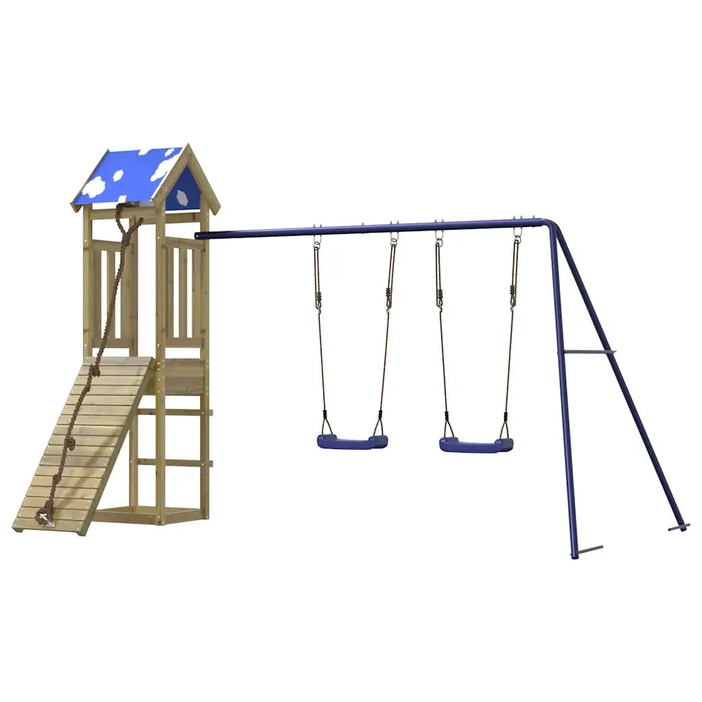 Set da Gioco da Esterno in Legno di Pino Impregnato 3278952