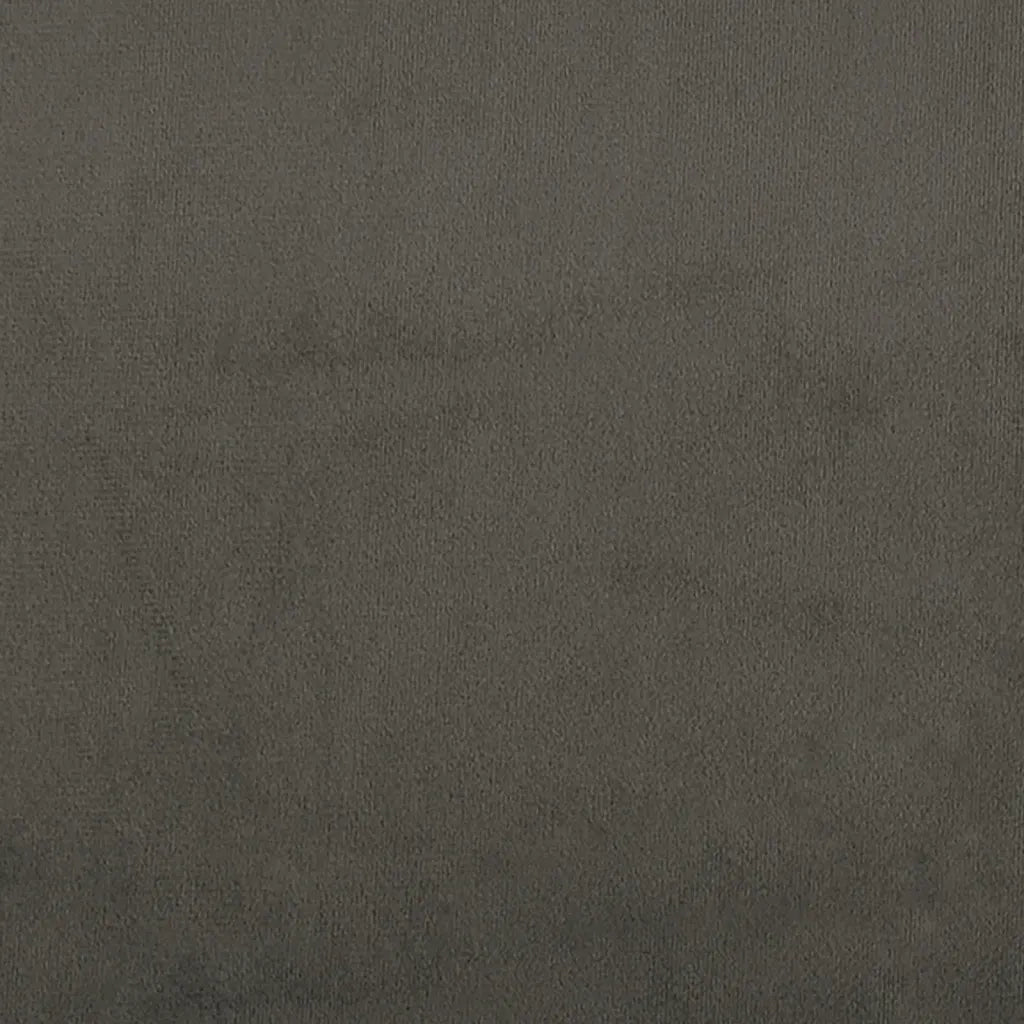 Sedie da Bar 2 pz Grigio Scuro in Velluto 333992