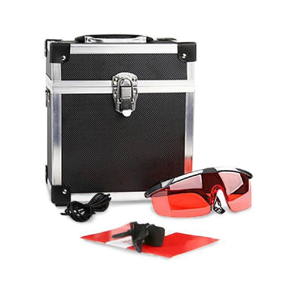 Trade Shop - Livella Laser Tracciatore Autolivellante 360º Rotazione Bolla Digitale 5 Linee -