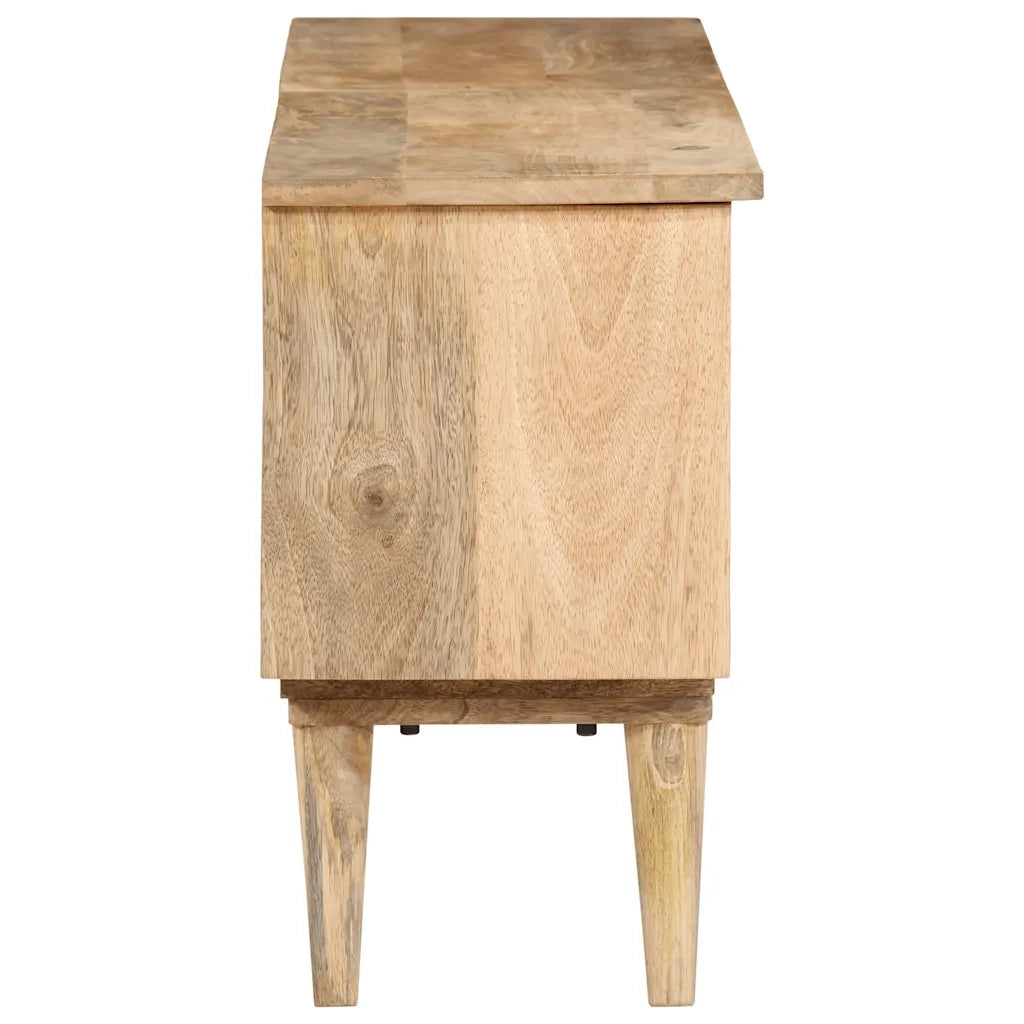 Mobile Porta TV 140x30x50 cm in Legno Massello di Mango 320797