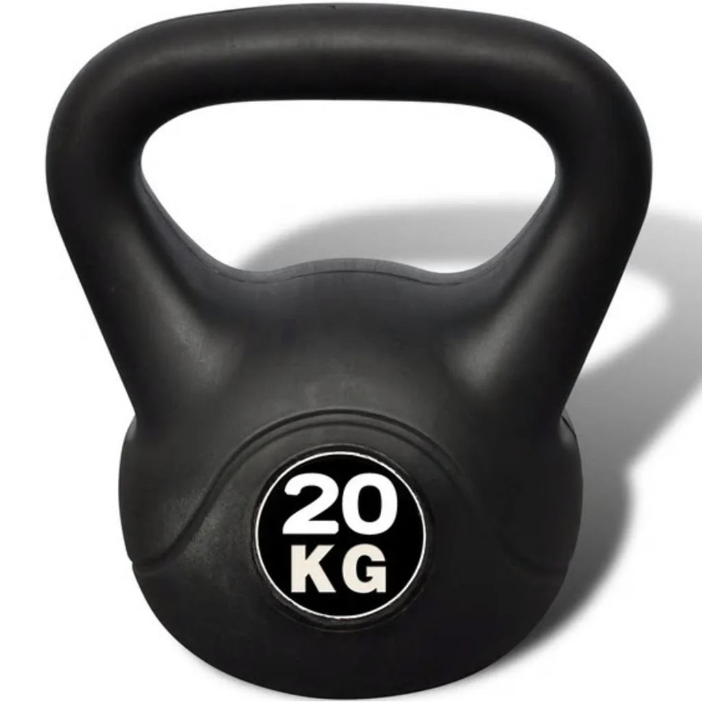 Esercizi di sollevamento pesi con manubri Kettlebell in palestra da 20 kg 02_0001396