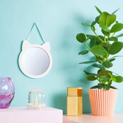 Specchio per Gatti - Riflessione per Animali da Compagnia - Regalo per Ragazze - Specchio per Animali da Compagnia - Testa di Gatto - Camera da Letto per Ragazze - Camera da Bagno