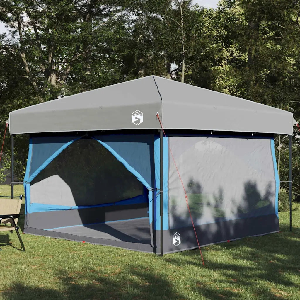 Tenda interna per 7 persone Blu e Grigio 300 x 300 x 250 cm