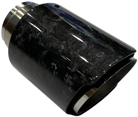 Sistema di Scarico in Acciaio Inossidabile - Fibra di Carbonio - Flessibile - 165 mm - Diametro di Ingresso 63 mm - Peso 605 g - Uscita