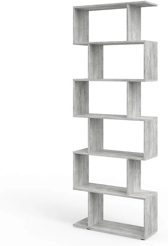 Divisorio per ambienti Levio, Sonoma, 70 x 192.2 cm, per una suddivisione flessibile degli spazi in forma a Z, posizionabile su entrambi i lati