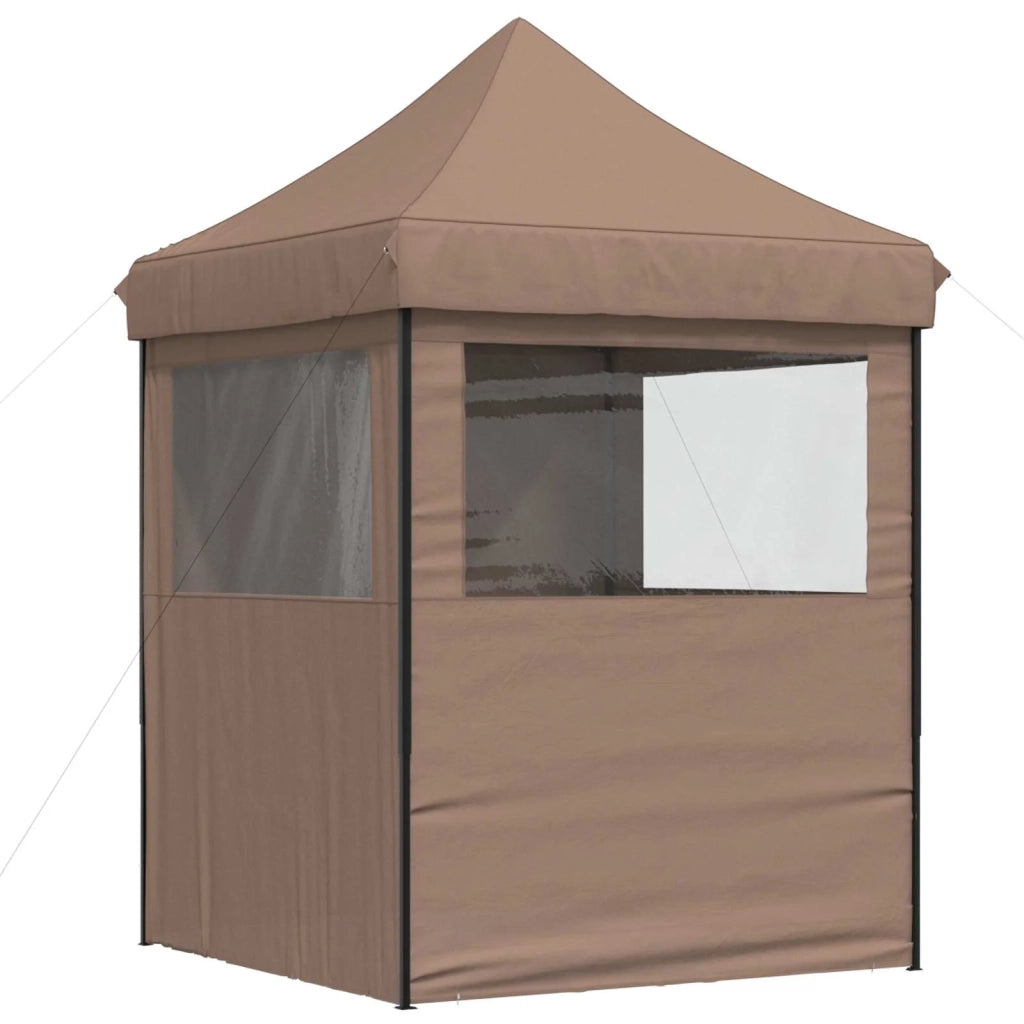 Tenda Party Marrone 200 x 200 x 306 cm Tessuto Oxford 42023537
