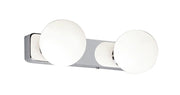 Applique bagno Nowodvorski Brazos cromo vetro IP44 2xG9