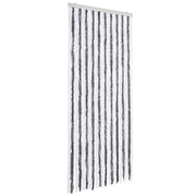 Zanzariera Grigio e Bianco 90x200 cm Ciniglia CFW8083735