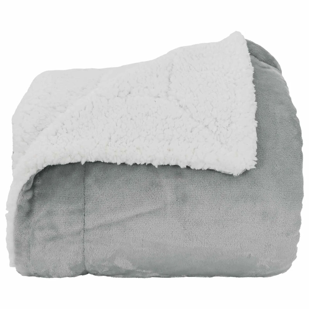 Coperta Grigio 220 x 240 cm Panno