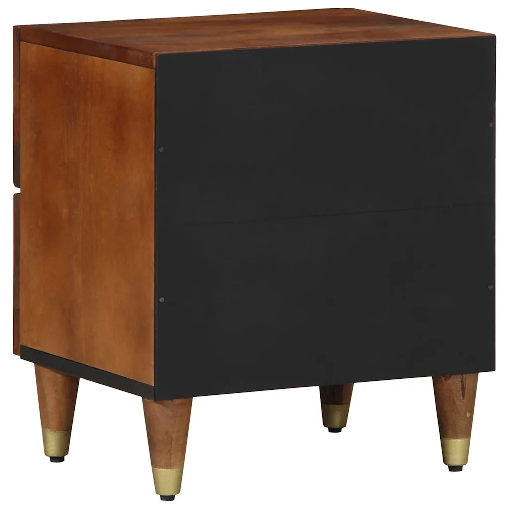 Armadio da Notte con cassetto Marrone miele 40 x 33 x 46 cm 4018734