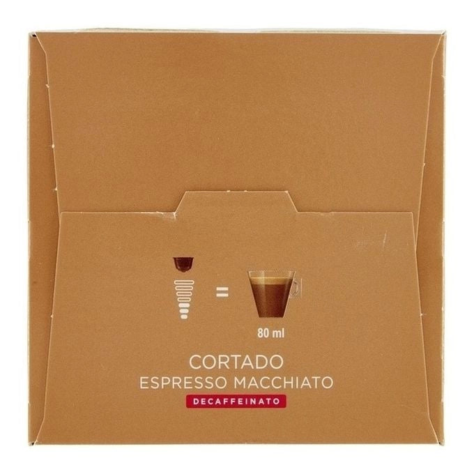 Nescafé Dolce Gusto Caffè Cortado Espresso Macchiato Decaffeinato 16 Capsule