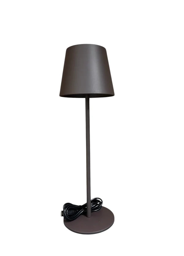 Imperia Lampada da tavolo led ricaricabile dimmerabile Thelma 3CCT 3W 280lm corten