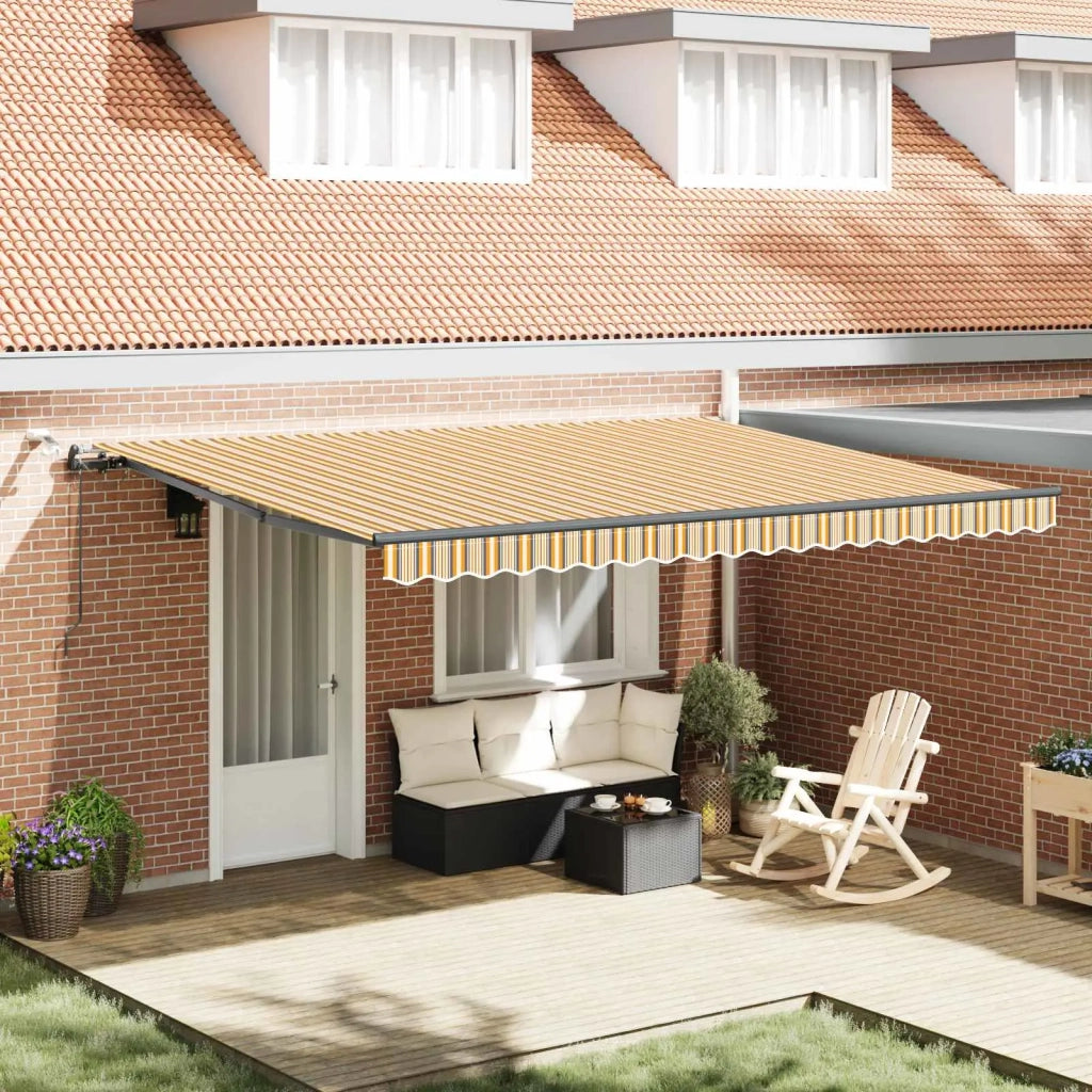 Tessuto per Tenda con Multicolore 450 × 300 cm Poliestere 3330948