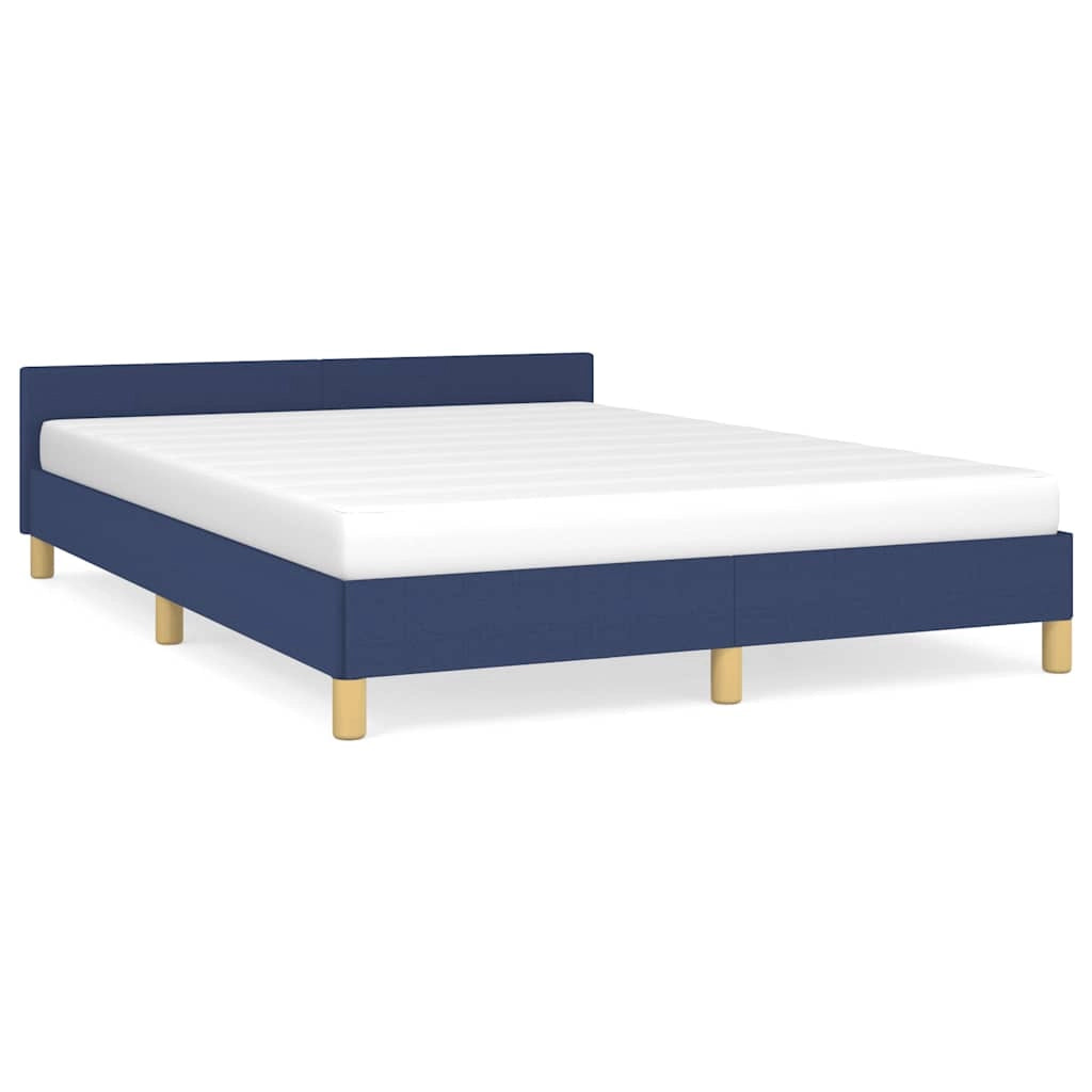 Giroletto con Testiera Blu 140x190 cm in Tessutocod mxl 95570