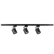 Sistema binario MINOR nero 1m 3 faretti GU10 Polux
