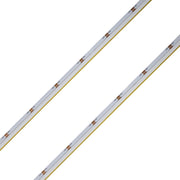 Striscia Led COB Illuminazione Laterale 24V 10W/M 100lm/W CRI Ra>93 Angolo 180 Dimmerabile IP20 Sezione Taglio 33.3mm Bianco Caldo 3000K MS12683