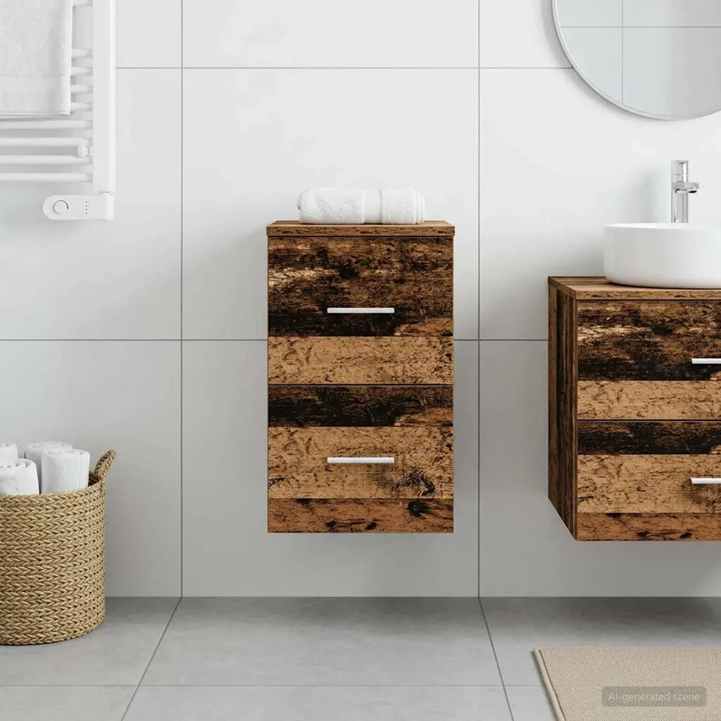 Armadio Bagno In-between Legno antico 30 x 35 x 50 cm 890364