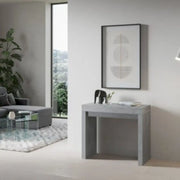 Consolle allungabile 90x40/196 cm Roxell Small cemento