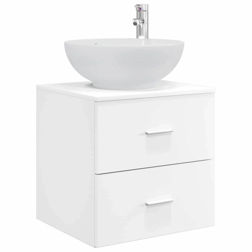 Set di mobili per il bagno 3 pz Bianco 49,5 x 44,5 x 65 cm 3405907
