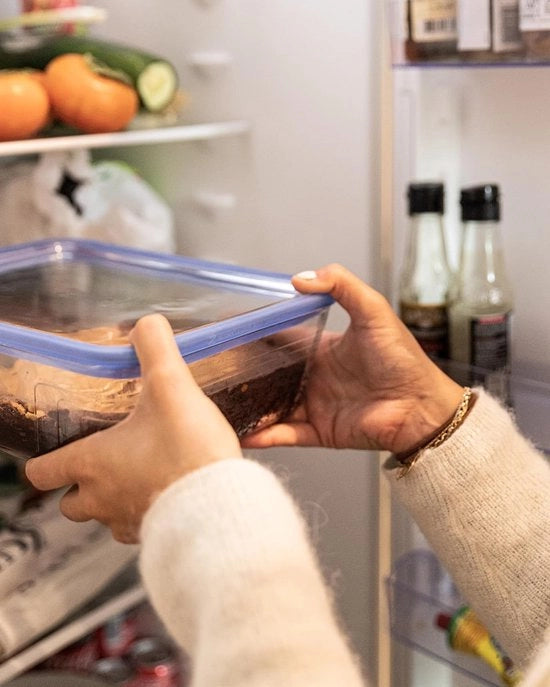Set di 3 contenitori di vetro per conservazione - senza plastica - vetro di borosilicato - diverse dimensioni
