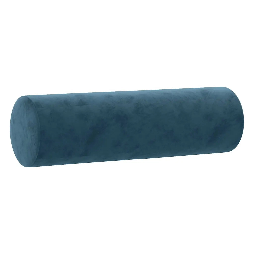 Divano a 3 Posti con Cuscini-Sofa 3 Posti con Cuscini Blu 180 cm in Velluto 259778