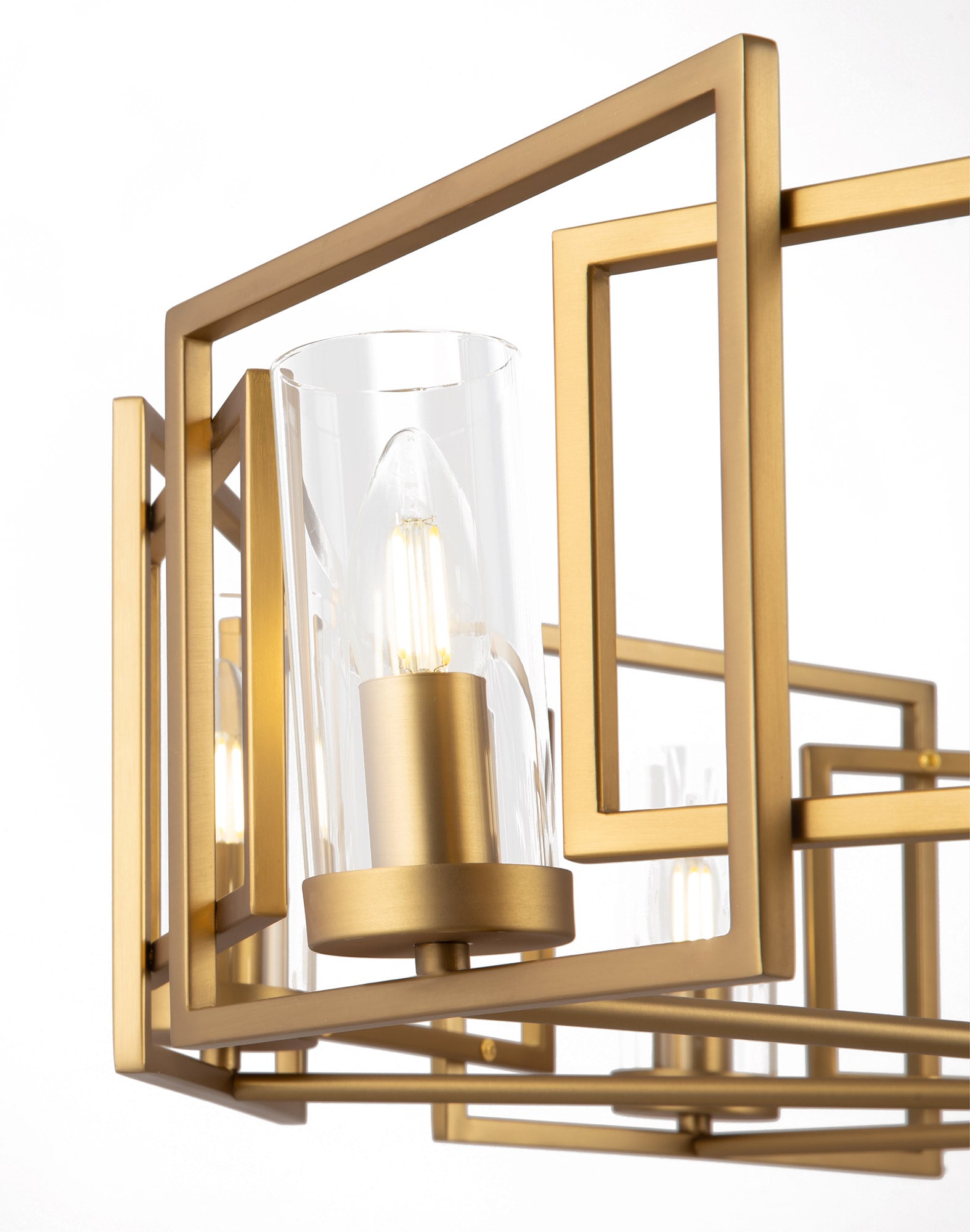 Lampada pendente House in Metallo Bowi Oro