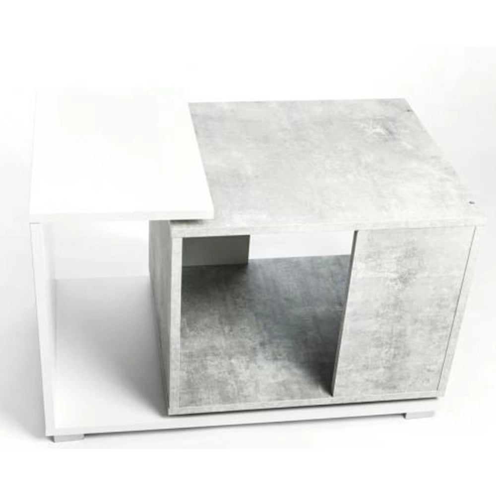 Diversa Cabinet Duo Grey White cm80x50x50h - supporto double face per High Terrarium