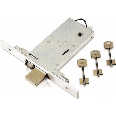 SERRATURA ELETTRICA DA INFILARE ''6903/SA'' FEB MISURE 70MM PER PORTE E CANCELLI
