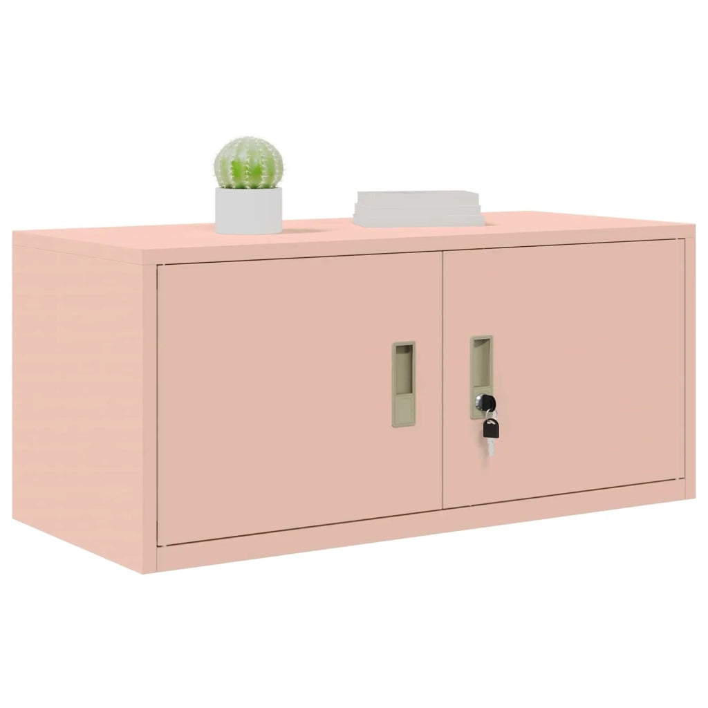 Armadio Rosa 90 x 40 x 40 cm Acciaio CFW3482021