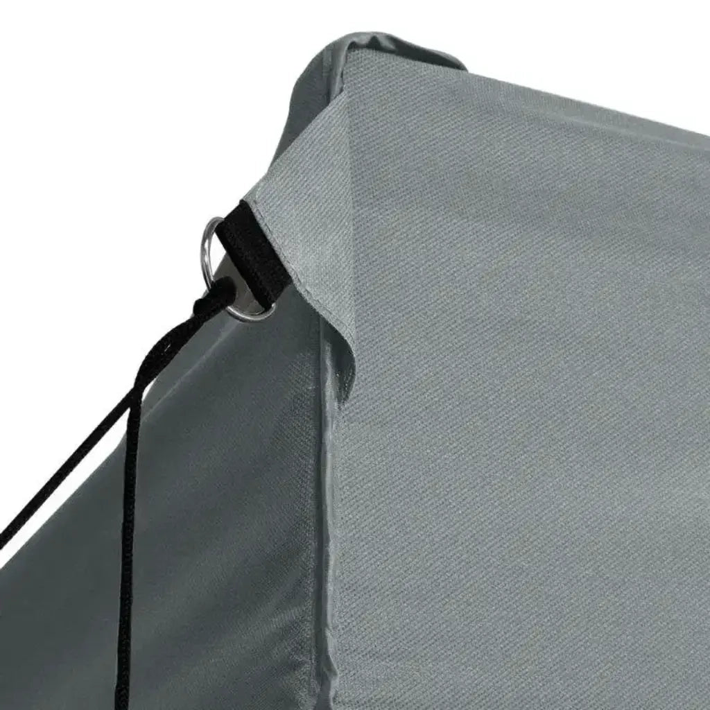 Tenda Pieghevole Pop-Up 4 Pareti Laterali-Tenda Gazebo 3x4,5 m Antracite