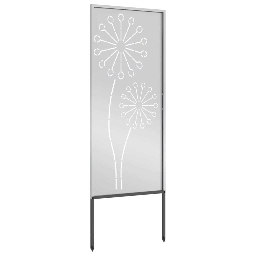 Schermo per privacy in giardino Traforo Argento 50 x 140 cm 876306