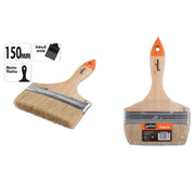Trade Shop - Pennello Piatto Da 6" 150 Mm Pennellessa Per Pittura Verniciare Dipingere 90268 -