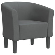 Poltrona | Sedia Relax Cabriolet Grigio Scuro in Tessuto