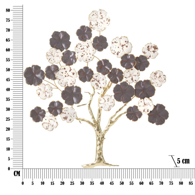 Pannello In Ferro Albero Purpy cm 73,7x5x80