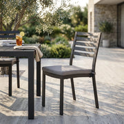 Sedia da Giardino Impilabile in Alluminio cm 46x59x85 - DAVID