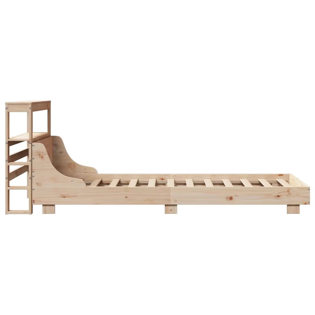Letto senza Materasso 90x190 cm in Legno Massello di Pino 3306441