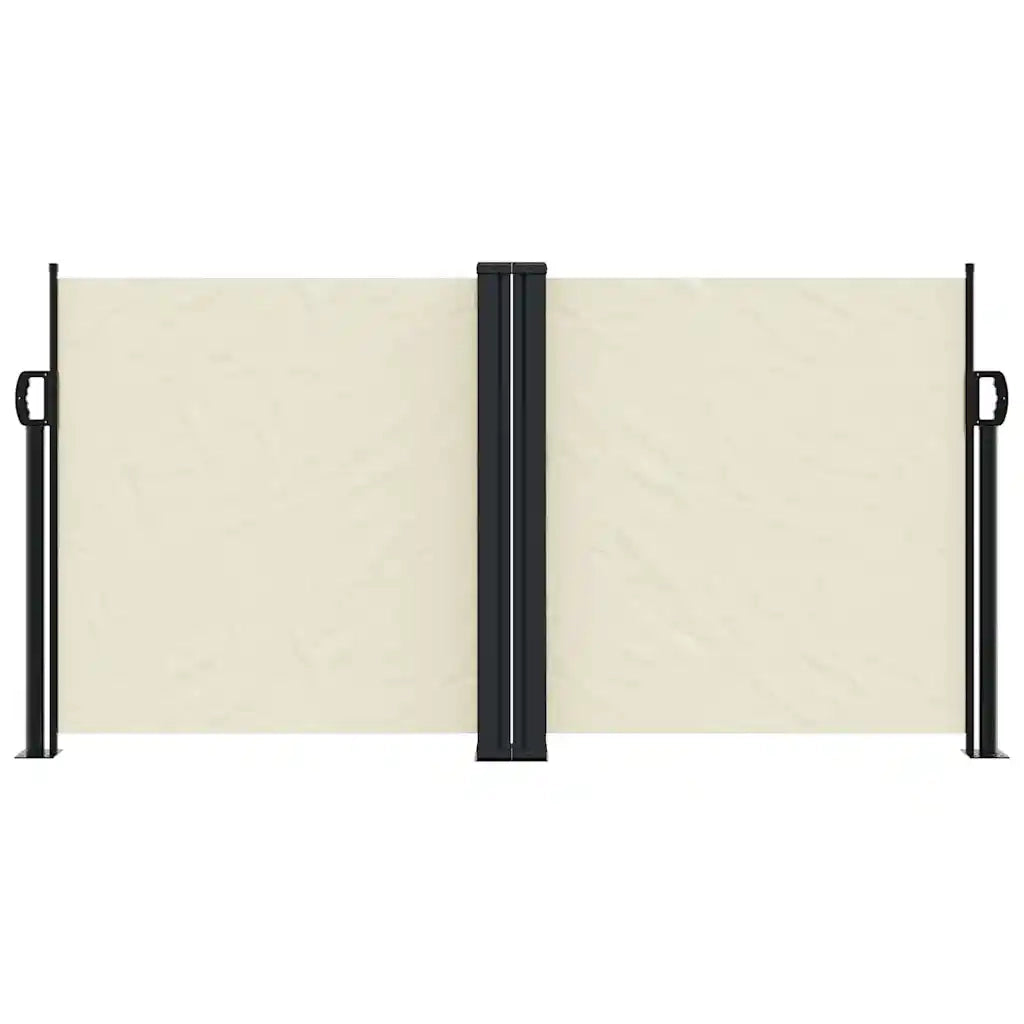 Tenda da Sole Laterale Retrattile Crema 120x1200 cm 4004790