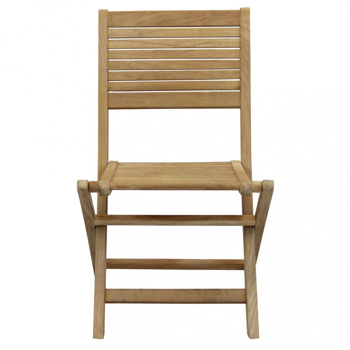 Sedia Mirage Pieghevole 42x51x85 h cm in Legno Marrone