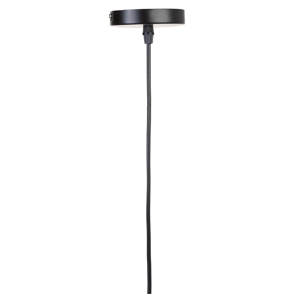 Plafoniera in metallo bianco 30x30x35h