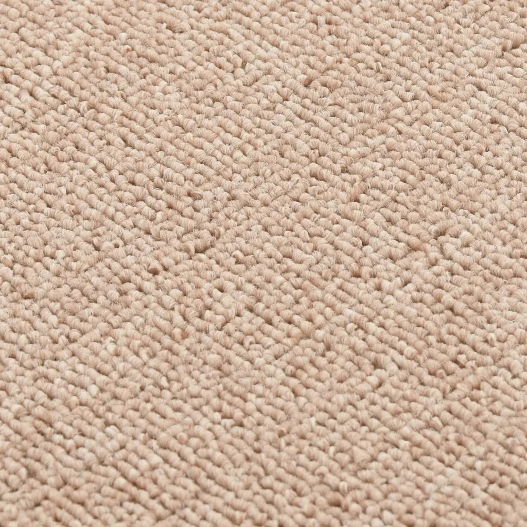 Tappetini Scale 15 pz 60x25 cm Beige Antiscivolo Rettangolari 340402