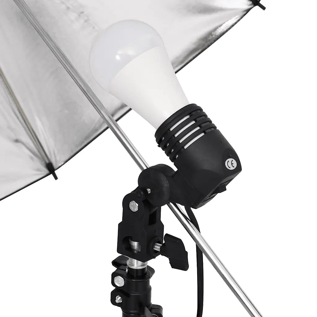 Kit per Studio Fotografico con Set Luci, Fondale e Riflettore cod mxl 66410