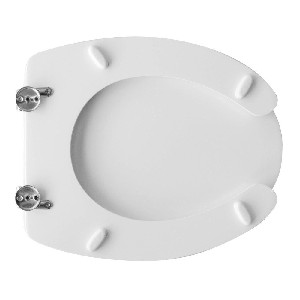 Trade Shop - Copriwater Copri Water Sedile Wc Bagno Per Disabili Con Apertura Centrale Mdf -        3,5