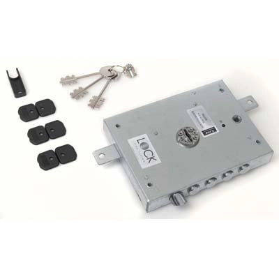 SERRATURA METALLO APPLICARE SER 611 DIERRE ATRA  DM M4 TRIPL+SCR IP.MM 28 E.MM 63 SX