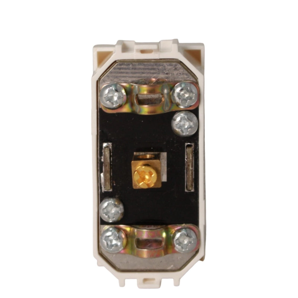 Connettore Presa TV Terminale Femmine MBL Bianco 1M Compatibile Bticino Living Light BLB2251