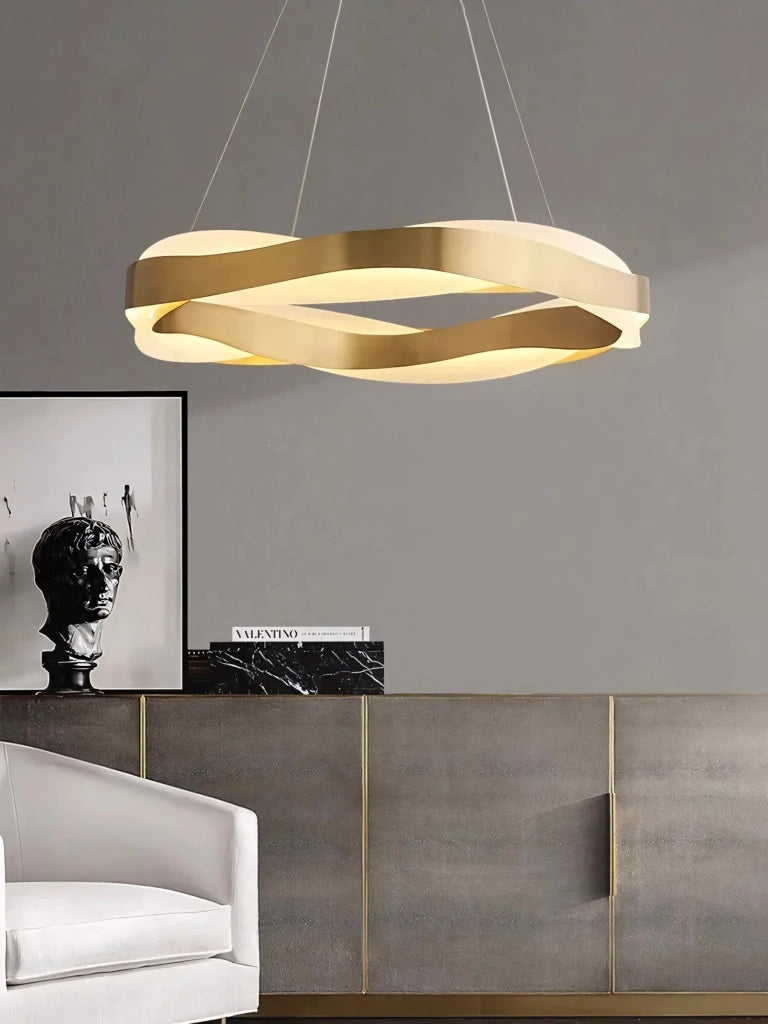 Lampada Da Soffitto Led App1802-cp Brush Gold