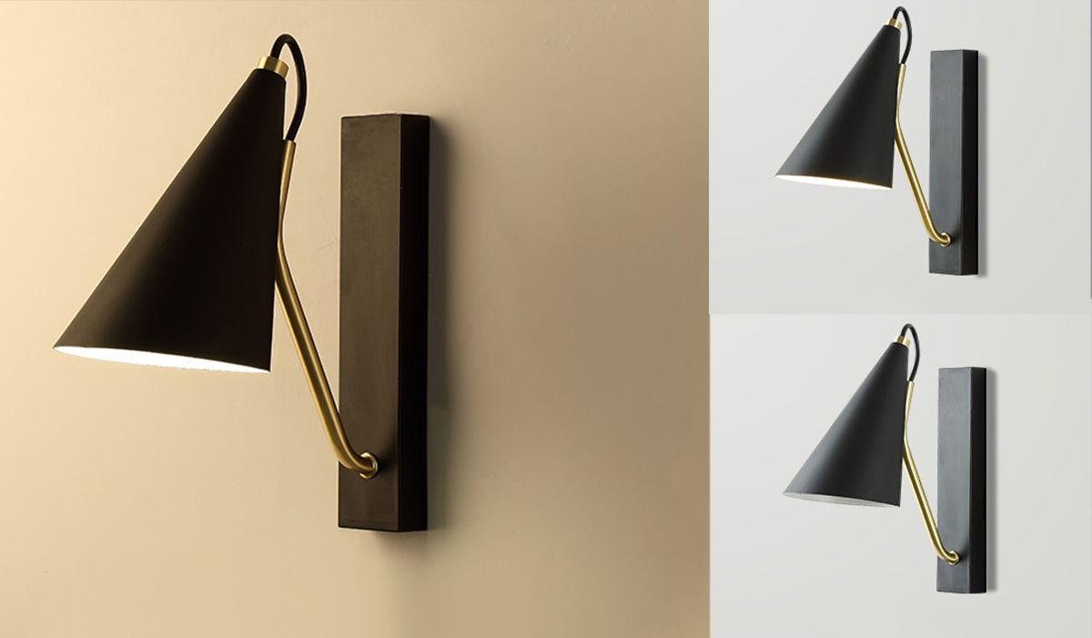 Lampada Da Parete APP1124-1W Black