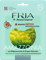 FRIA MASCHERA PER IL VISO EFFETTO DETOX  IN CONFEZIONE MONODOSE AMAZZONIA