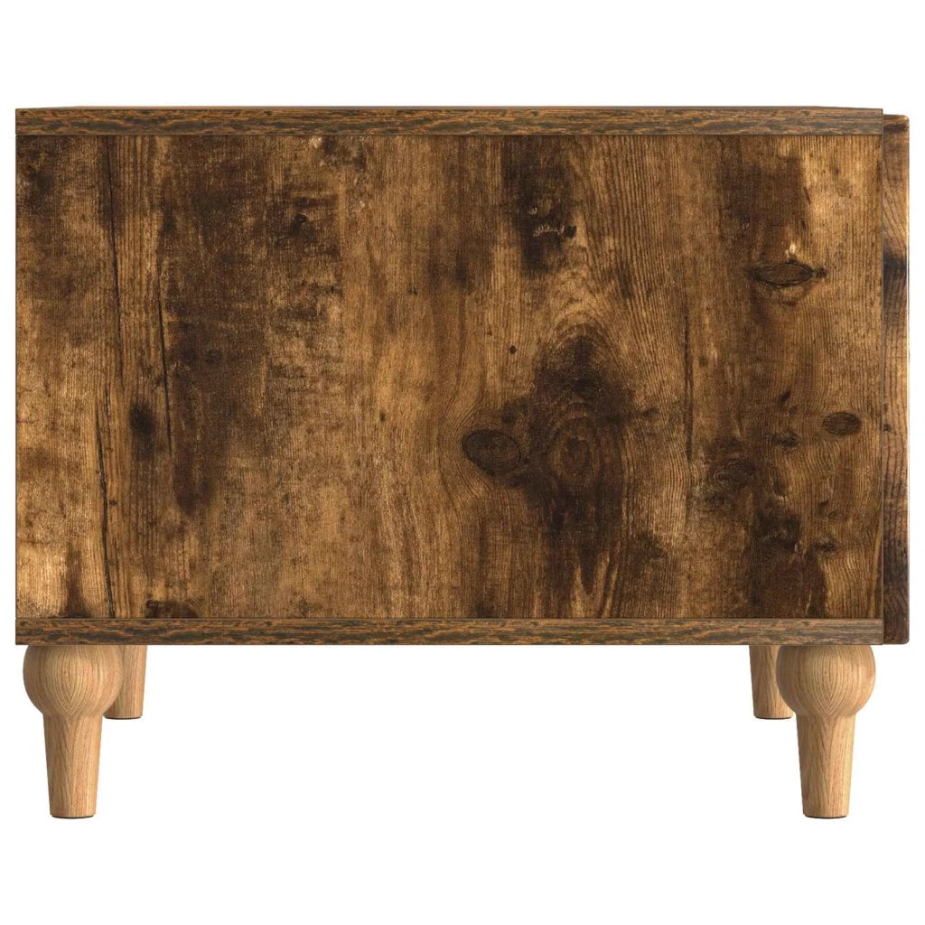 Tavolino da salotto con cassetto Rovere Fumo 49 x 50 x 40 cm 894280