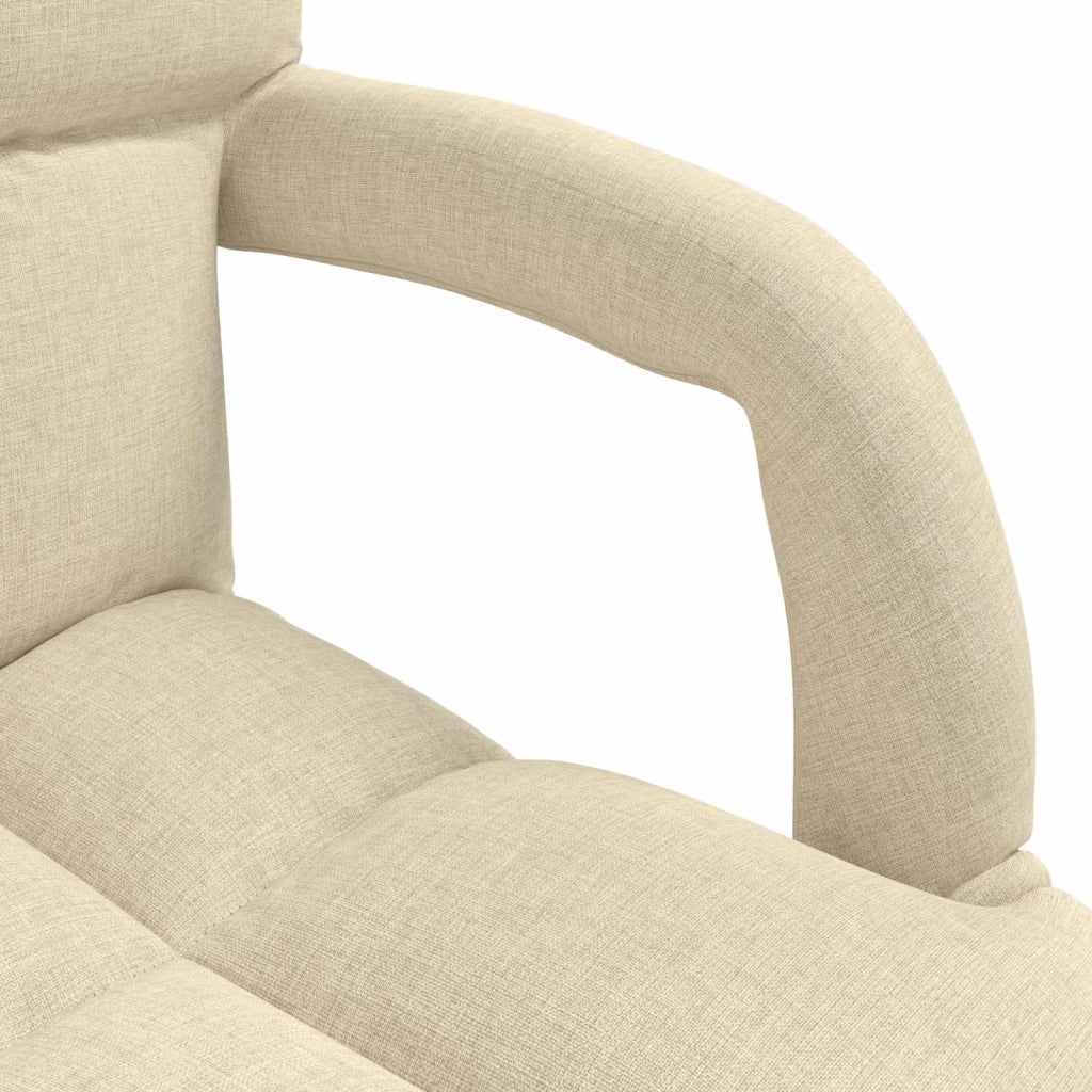 Sedia a pavimento regolabile Crema 58 x 62 x 58 cm Tessuto 42028130